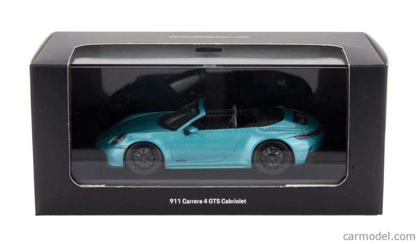 Minichamps Porsche 911 992-2 Carrera 4 Gts Cabriolet Open 2024 1:43 Ipanema Blue