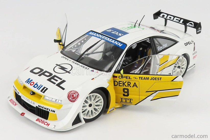 Werk83 Opel Calibra V6 4x4 Team Joest N 9 Dtm Itc 1995 M.reuter 1:18 Bielo žltá
