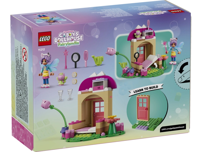 LEGO Gábinin kouzelný domek - Zahradní dům Víly kočičky