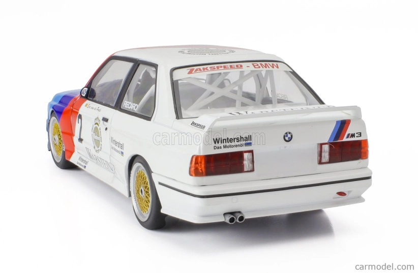 Werk83 BMW 3-series M3 (e30) Team Zakspeed Bmw N 2 Champion Dtm Season 1987 Eric Van De Poele 1:18 Bílá Modrá Červená