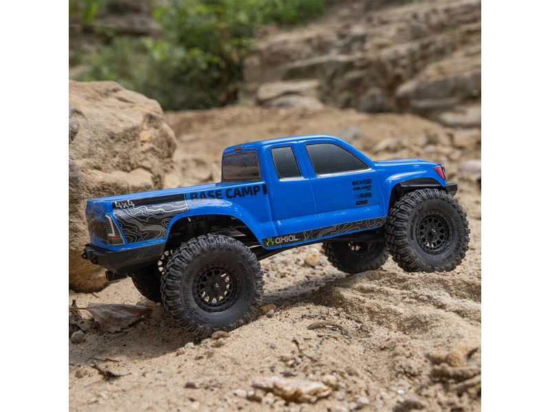 RC auto Axial SCX24 Base Camp 1:24 4WD RTR, růžová