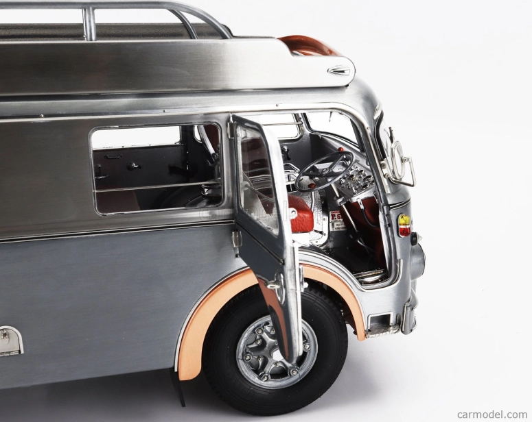 Cmc Fiat 642rn2 Truck Bartoletti F1 Ferrari Car Transporter 1957 1:18 Čirá Povrchová Úprava Šedá