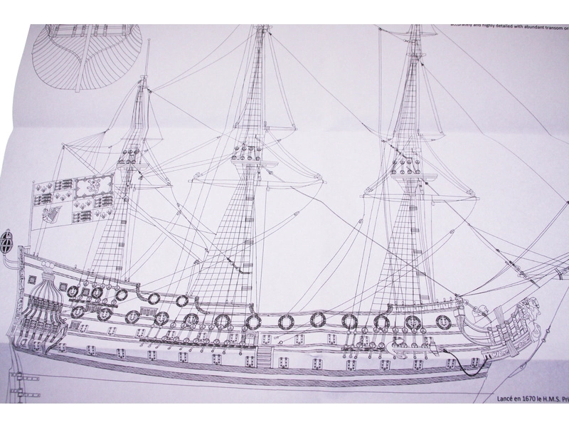 MAMOLI H.M.S. Prince 1670 1:144 kit