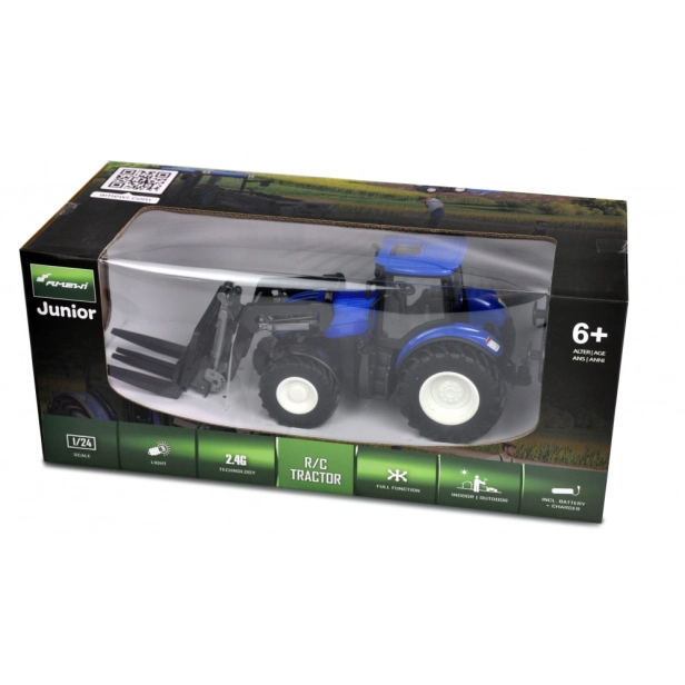RC traktor s vidlicami