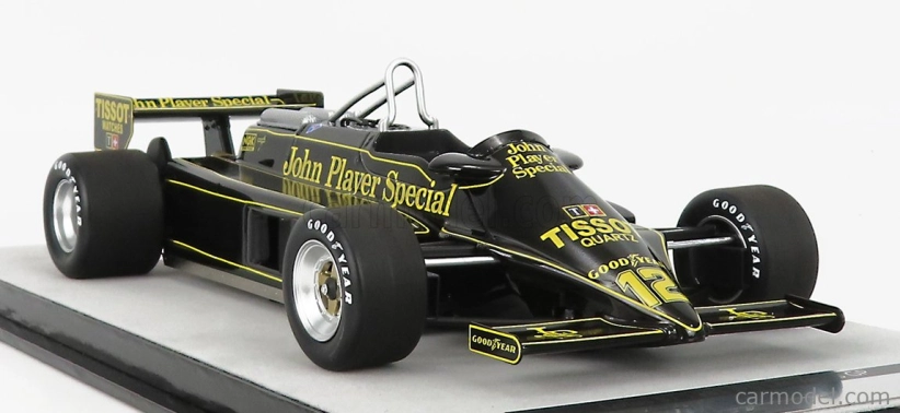 Tecnomodel Lotus F1 87 N 12 Las Vegas Gp 1981 N.mansell 1:18 Black