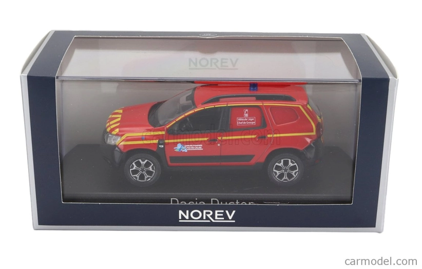 Norev Dacia Duster Pompiers 2020 1:43 Red