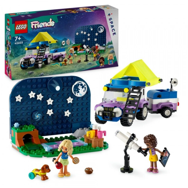 LEGO Friends - Karavan na pozorovanie hviezd