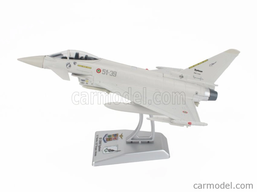 Italeri Eurofighter Ef-2000 Typhoon Vojenské lietadlo - Aeronautica Militare 51st Stormo Istrana Taliansko 1:100 /