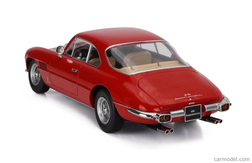 Kk-scale Ferrari Ferrari 400 Superamerica 1962 1:18 Červená