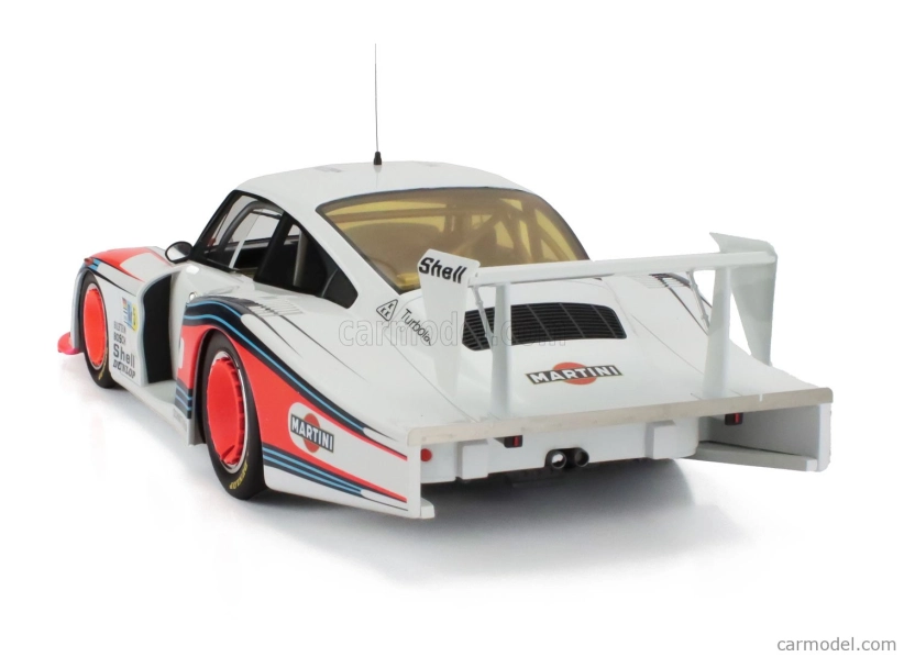 Cmr Porsche 935/78 3.2l Twin Turbo Moby Dick Team Martini Racing Porsche System N 43 24h Le Mans 1978 Rolf Stommelen - Manfred Schurti 1:12 Bílá Modrá Červená