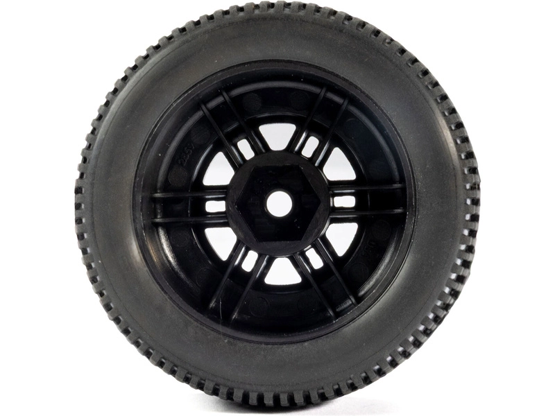 Pro-Line kolo 1:16, pneu King Pin, disk černý H12mm (4): Mojave Grom