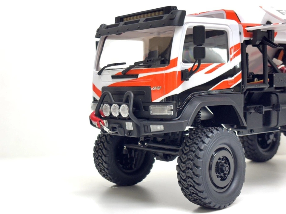 Hobby Plus / Absima DKR-4 Fortis Rally Truck Brushless RTR 1:18 4WD White