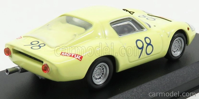 Najlepší model Fiat Abarth Ot1300 N 98 Winner S1.3 Class Targa Florio 1967 Garufi - Ferlito 1:43 Yellow