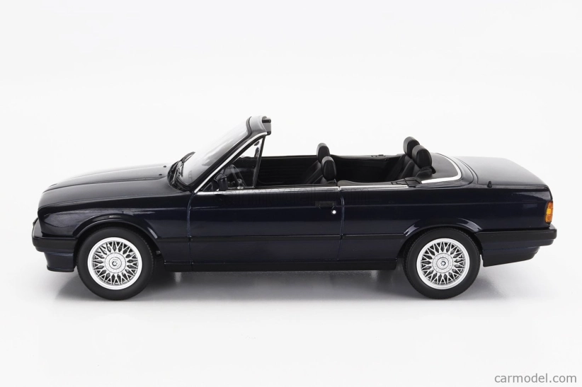 Norev BMW radu 3 325i (e30) Cabriolet otvorený 1991 1:18 Modrá