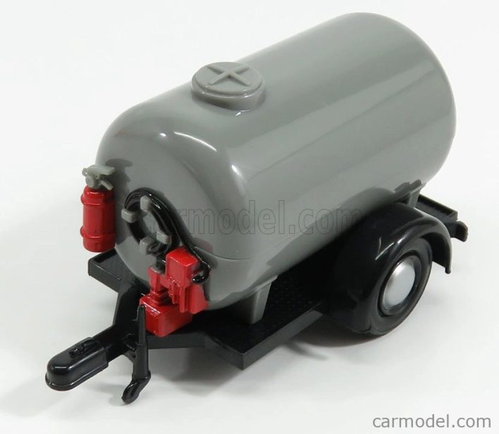 Motor-max Volkswagen T1 Type 2 Double Cabine Road Service With Tanker Trailer 1962 1:24 Oranžová Krémová Stříbrná