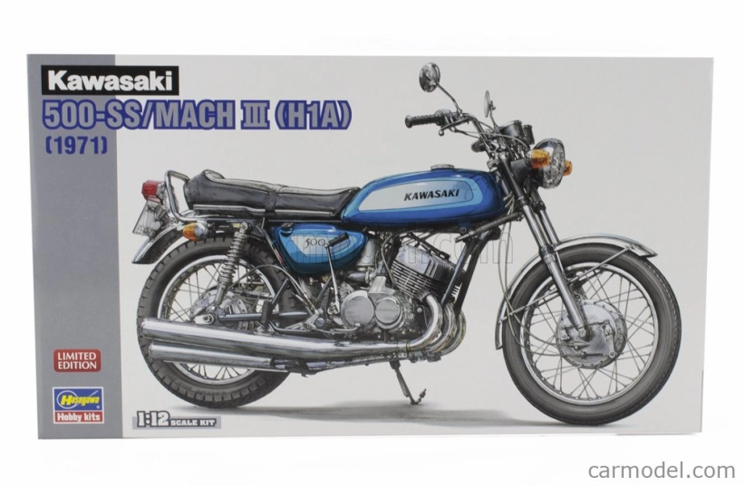 Hasegawa Kawasaki 500-ss Mach Iii H1a 1971 1:12 /
