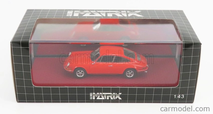Matrix scale models Porsche 911 916 Prototype 1970 1:43 Red