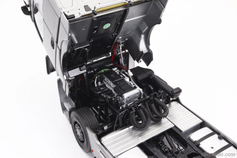 Nzg Mercedes benz Actros 2 1863 Gigaspace 4x2 Mirrorcam Tractor Truck 2-assi Edition 3 2020 1:18 Grey