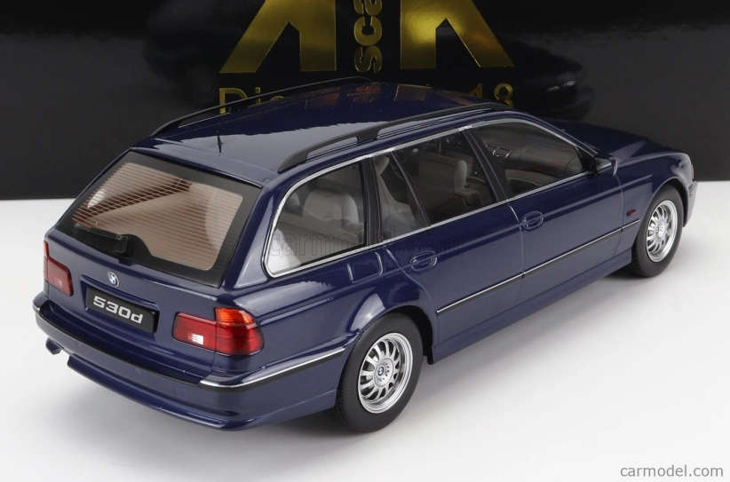 Kk-scale BMW 5-series 530d (e39) Touring Sw Station Wagon 1997 1:18 Blue Met