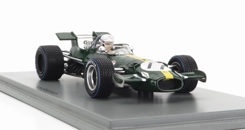 Spark-model Brabham F1 Bt26a N 11 Dutch Gp 1969 J.brabham 1:43 Zelená Žlutá
