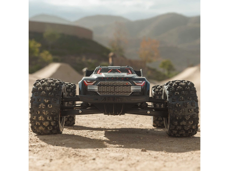 RC auto Arrma Kraton 6S BLX V6 1:8 4WD Extreme Bash RTR, čierne