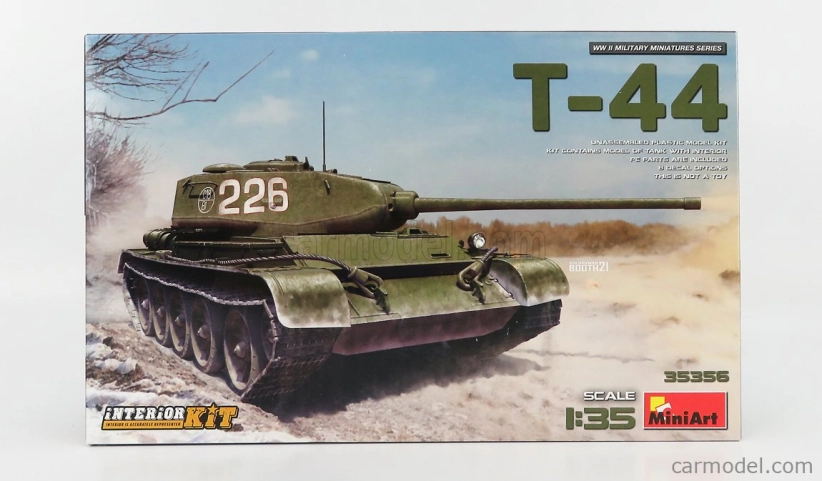 Miniart Kampfpanzer T-44 Vojenský tank 1944 1:35 /