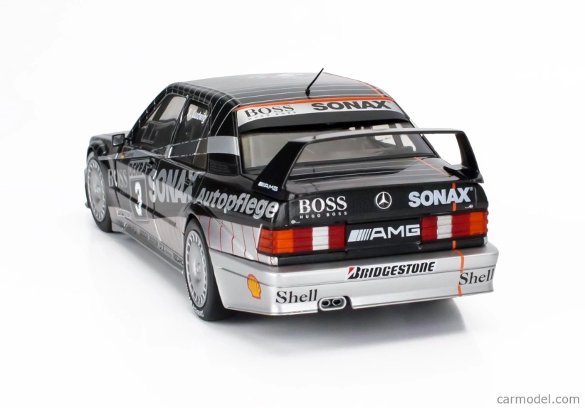 Werk83 Mercedes benz 190e 2.5 16v Evo2 Team Amg Motorenbau Gmbh N 3 Champion Dtm Sezóna 1992 Klaus Ludwig 1:18 Sivá čierna biela