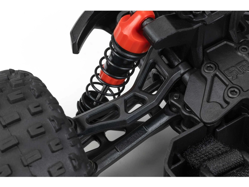 RC auto Arrma Granite Grom 1:18 4WD Smart RTR, červené