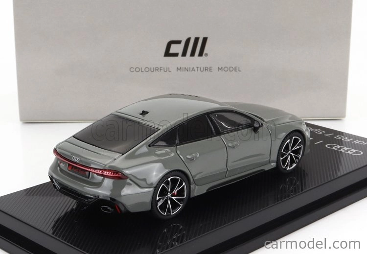 Cm-models Audi A7 Rs7 Sportback 2021 1:64 sivá