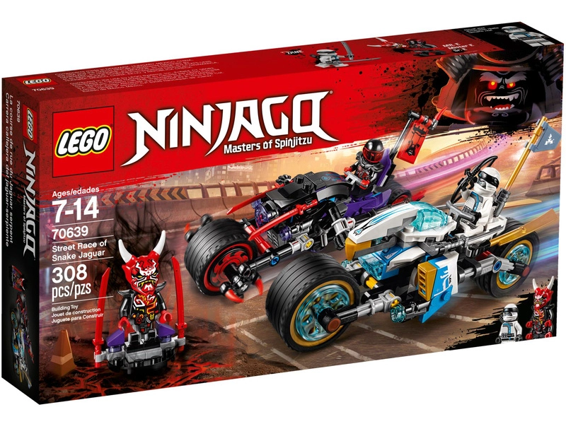 LEGO Ninjago - Pouličné preteky s hadím jaguárom