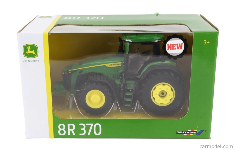 Britains John deere 8r 370 Traktor 2020 1:32 Zelenožltý