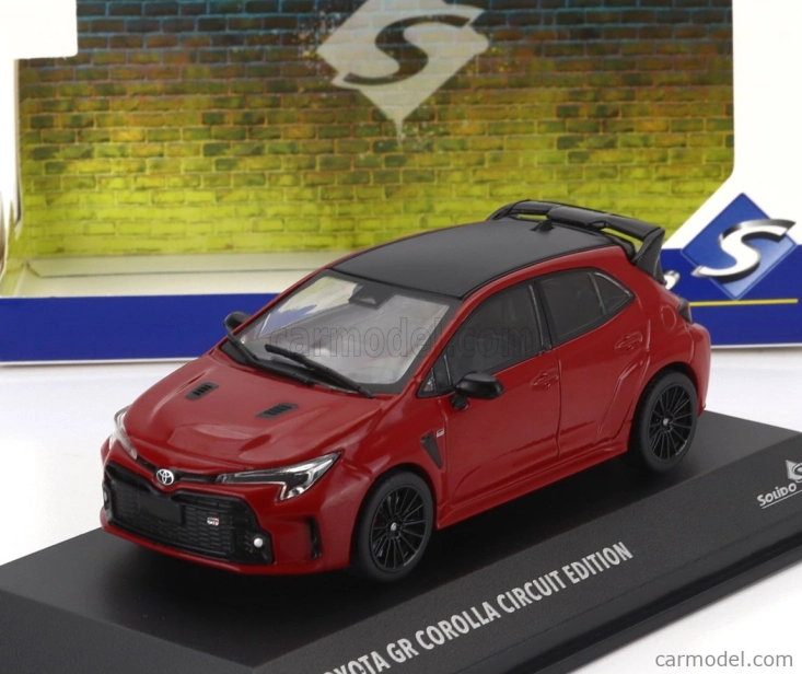 Solido Toyota Corolla Gr Circuit Edition 2023 1:43 Red