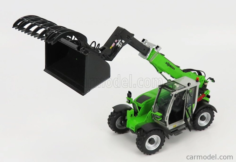 Universal hobbies Sennebogen 355e Teleskopický traktor - Elevatore 1:32 Svetlozelená
