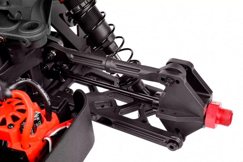 RC auto PUNISHER-4 Monster Truck 4WD 3-4S RTR, červená
