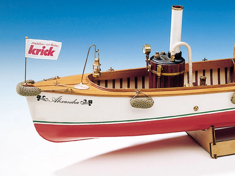 RC stavebnica Krick Alexandra kit bez parného stroja