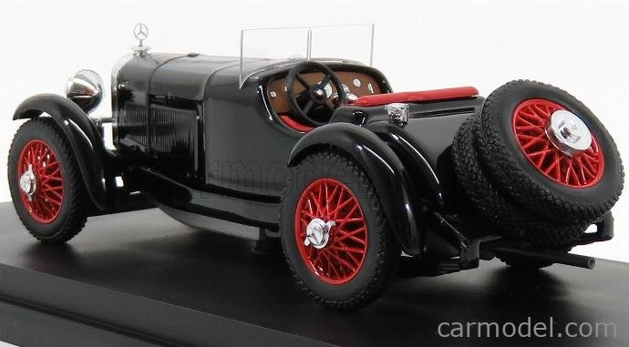 Rio-models Mercedes Benz Ssk Super Sport Kurz 1928 - Exkluzívny model auta 1:43 Black
