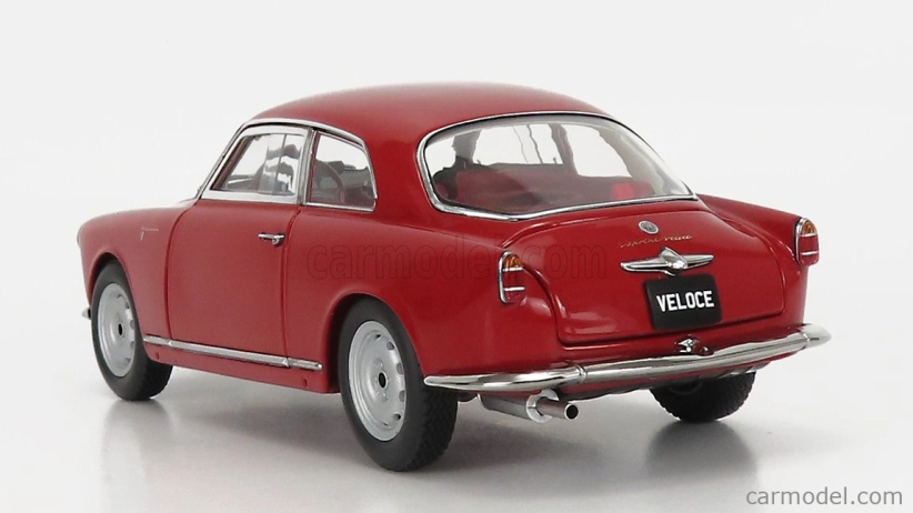 Kyosho Alfa romeo Giulietta Sprint - Veloce - 1956 - Cerchi In Lega E Finestrini Plexi okná 1:18 Alfa Red