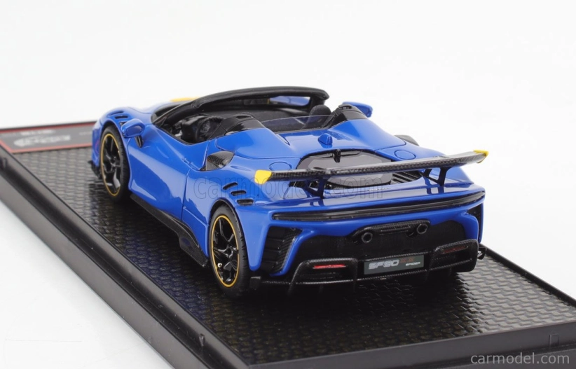 Bbr-models Ferrari Sf90 Xx Stradale Spider 2024 1:43 Azzurro Dino - Svetlo modrá čierna žltá