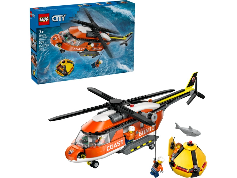 LEGO City - Helikoptéra pobrežnej hliadky