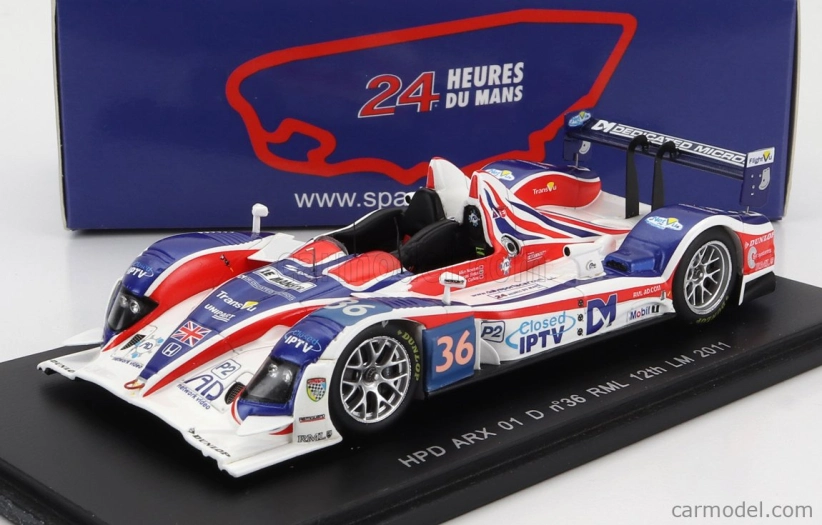 Revell Rml Spark-model HPD Arx 01 D Rml N 36 24h Le Mans 2011 Newton - Erdos ...