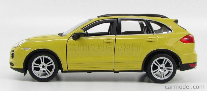 Bburago Plus Porsche Cayenne Turbo 1:24 žltá