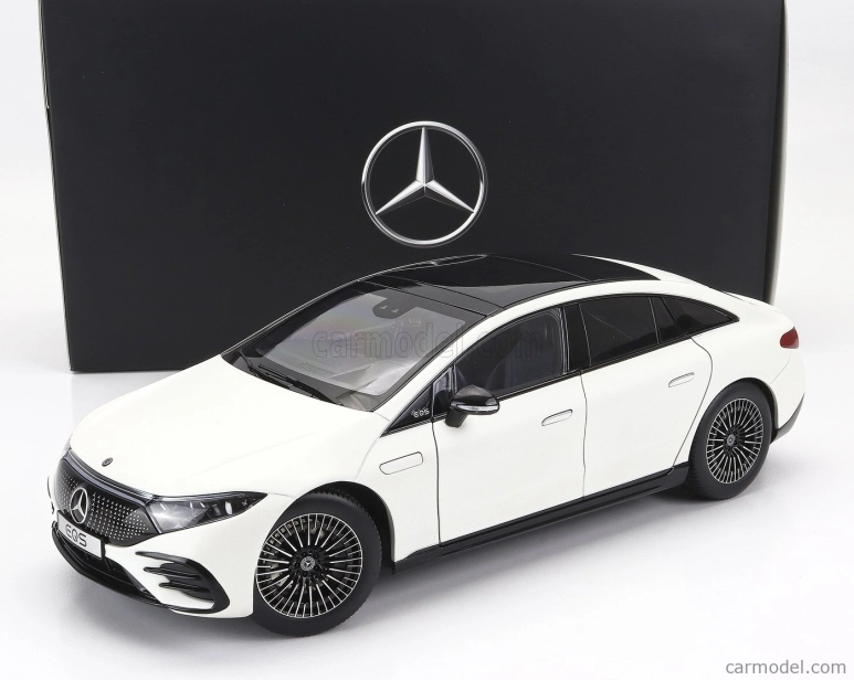 Nzg Mercedes benz Eqs (v297) 2022 1:18 Opalit Bílý Světlý