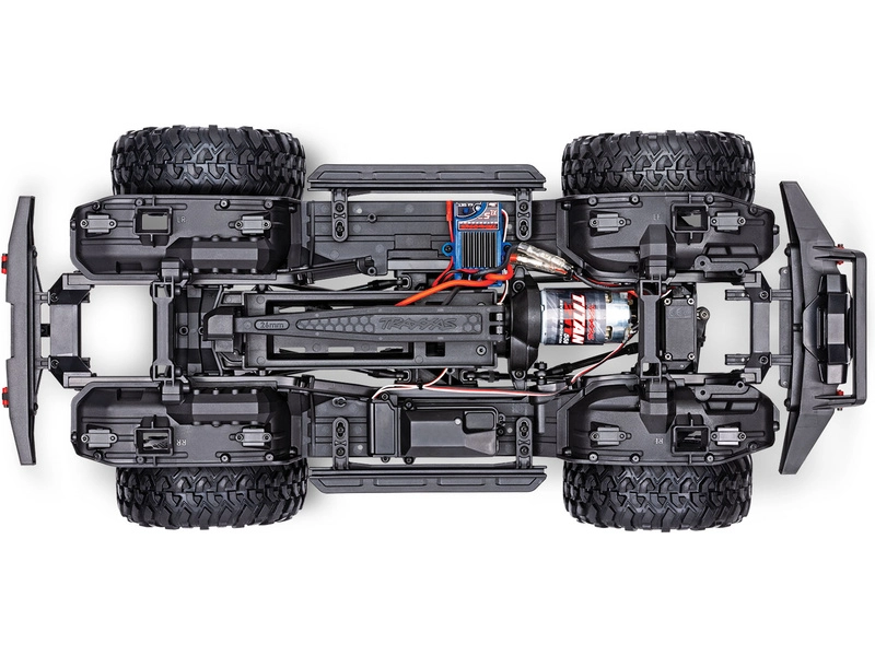 RC auto Traxxas TRX-4 Sport High Trail Edition 1:10 RTR, sivé