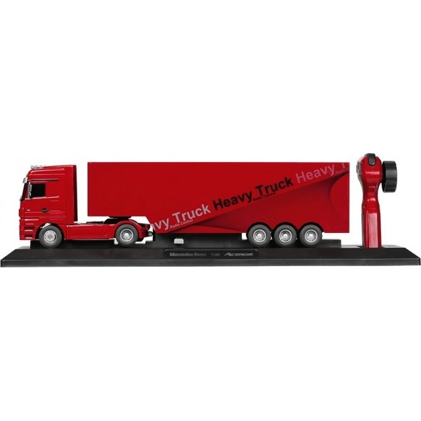 RC kamión Mercedes-Benz Actros, červená
