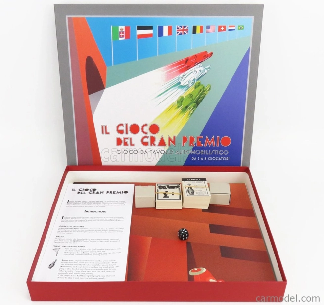 Officina-942 Stolová hra Gioco Da Tavolo - Il Gp D'epoca - Stolová hra Gp 1:120 Rôzne