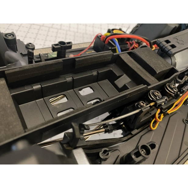 RC auto DF-4S PRO Crawler 313 mm 1:10, červená