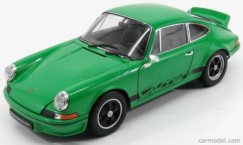 Welly Porsche 911 Carrera Rs 2.7 Coupe 1973 1:18 Zelená Černá