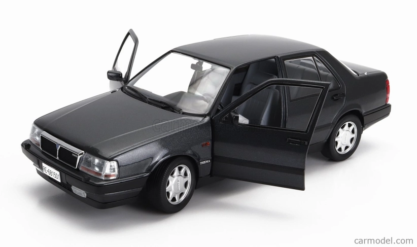 Mitica-diecast Lancia Thema Turbo 16v Lx 2s 1991 1:18 Nero Metallescente 429 Black Met