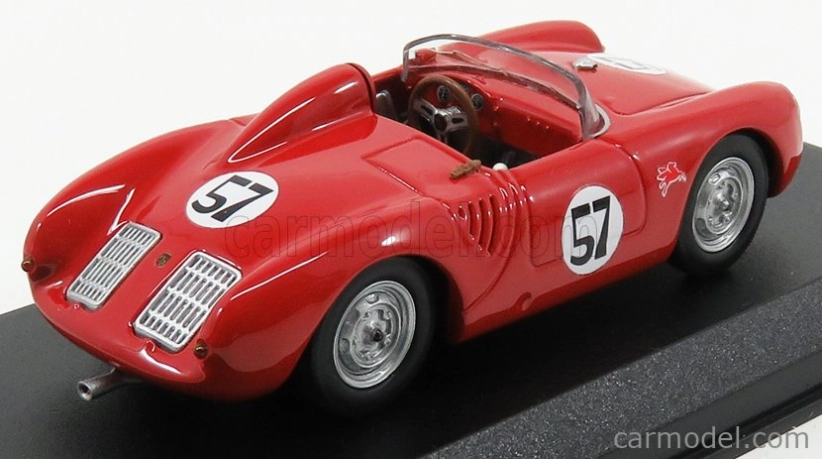 Najlepší model Porsche 550 Rs Spider N 57 Winner Paramaunt Ranch 1957 J.mcafee 1:43 Red
