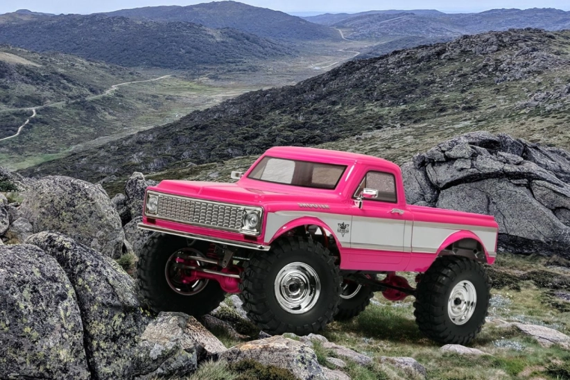 RC auto SHOOTER 1/10 súprava 2,4 GHz, ružová